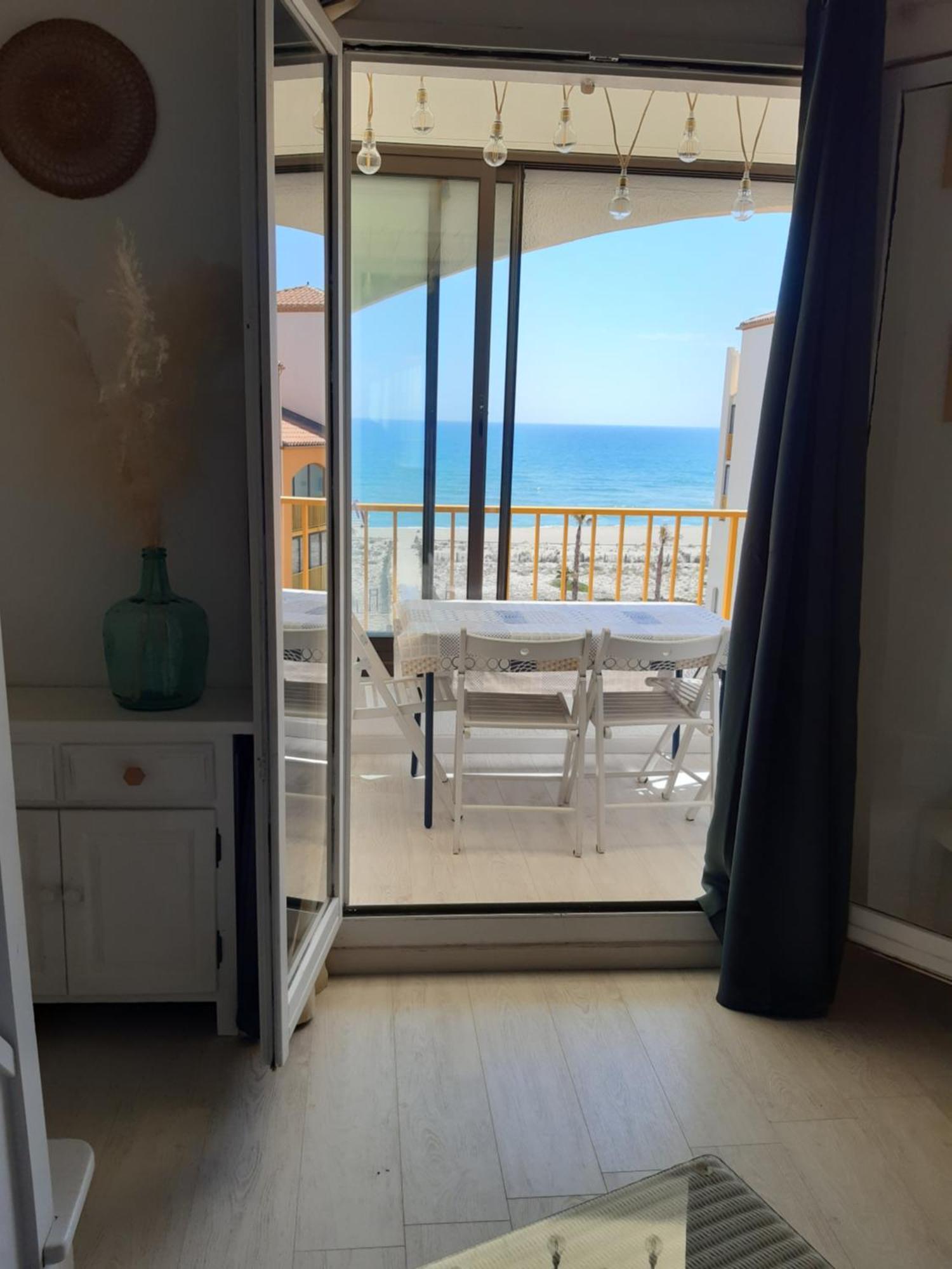 Bella Vista ,Acces Direct Plage, Front De Mer, Vue Mer Panoramique Ле-Баркарес Екстер'єр фото